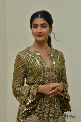 Pooja Hegde at Aravinda Sametha Success Meet